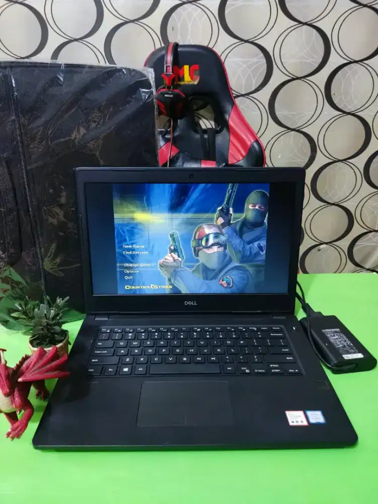 Laptop Coding Multimedia DKV Dell 14 3480 Dual VGA Siap Pakai