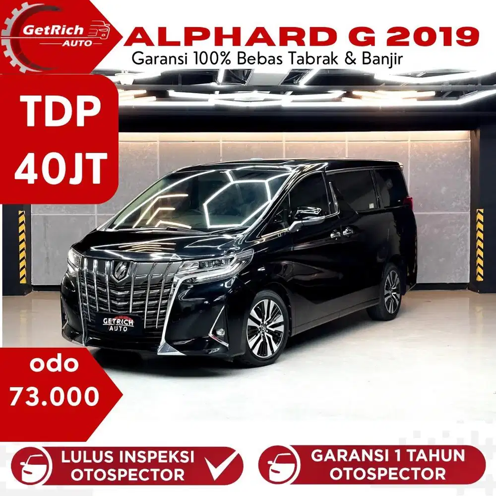 BERGARANSI !! Toyota Alphard G 2019