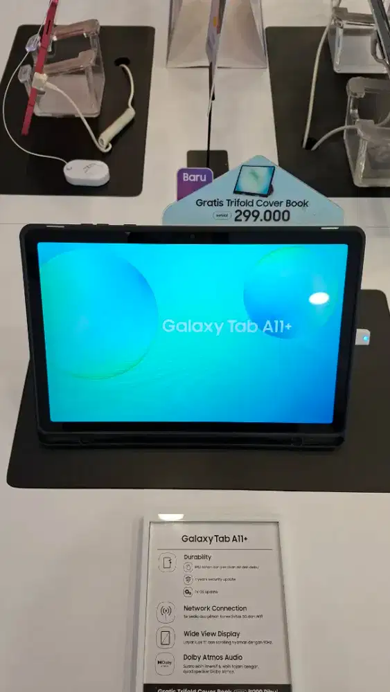 SAMSUNG TAB A11+ 5G FREE BOOK COVER (BISA CICILAN)