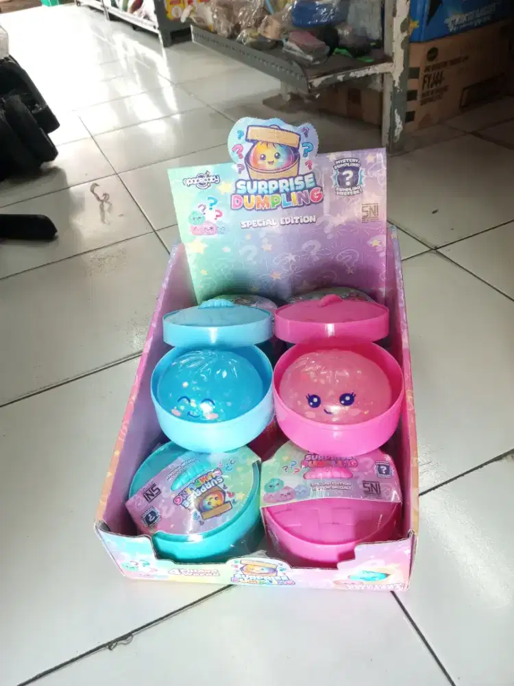 Mainan Anak Dumpling Glitter besar