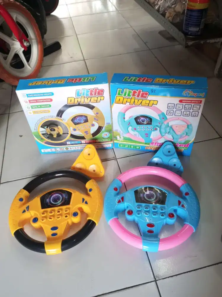 Mainan Anak Stir kantong baterai
