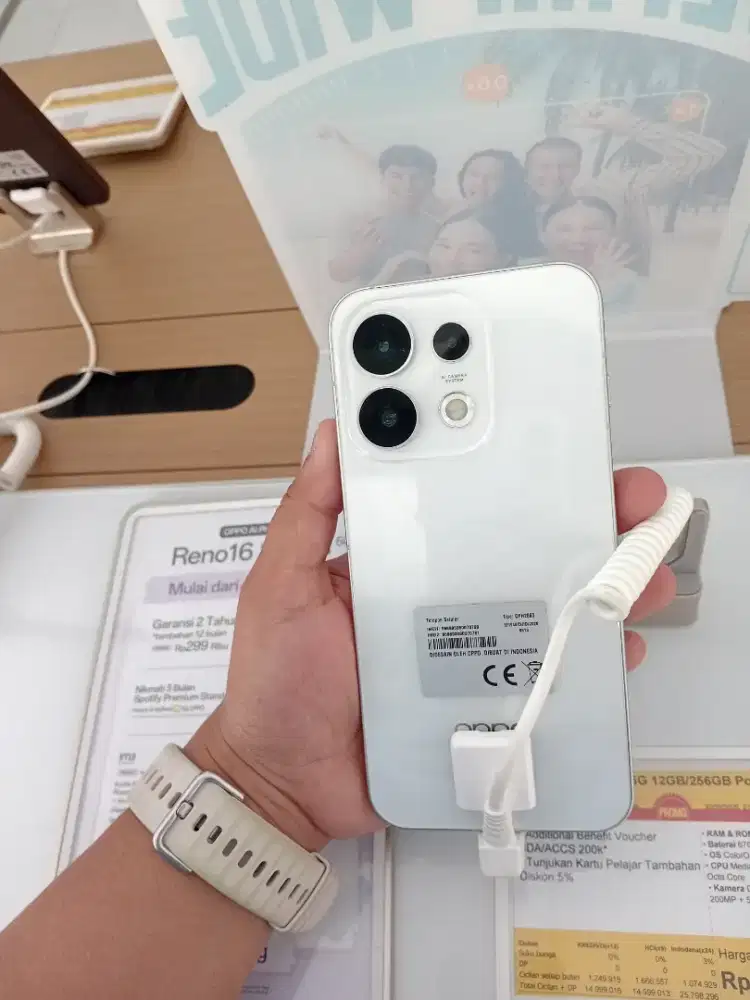 Oppo Reno 16 Pro 5G 12GB/256GB Pop white