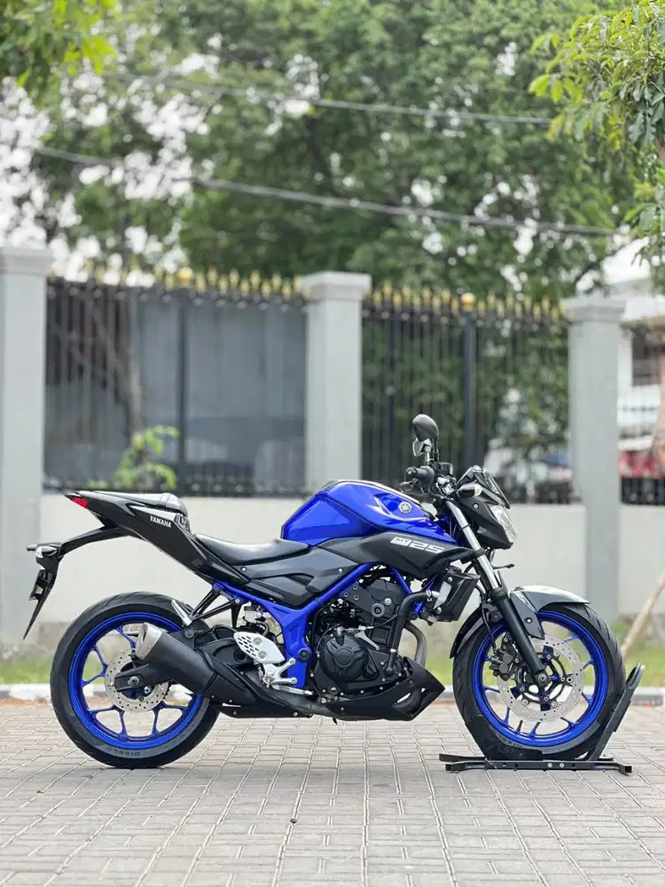 YAMAHA MT25 OLD BIRU 2019 PAJAK PANJANG SIAP HARIAN