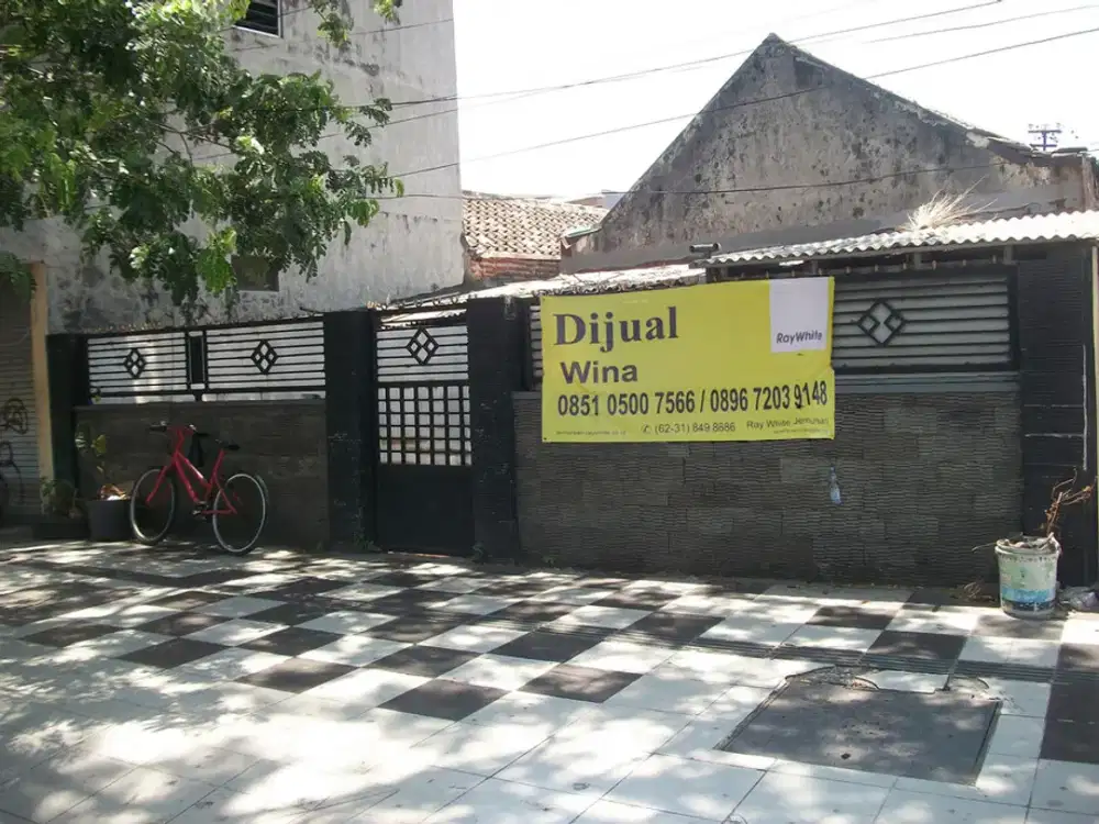 Rumah di Jalan Frontage A. Yani bisa tembus di Jalan Siwalankerto Timur, Cocok Untuk Usaha Apapun Nol Jalan Raya !!! - WNA -