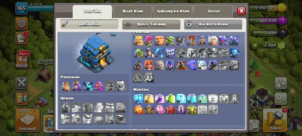 WTS AKUN COC TH 12 JUAL CEPAT