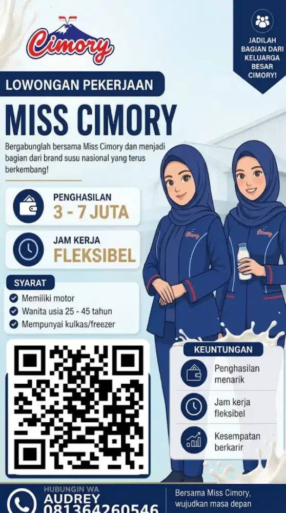 Lowongan Miss Cimor (Sales)