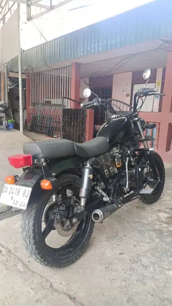 Dijual motor custom basic tiger revo thn2008