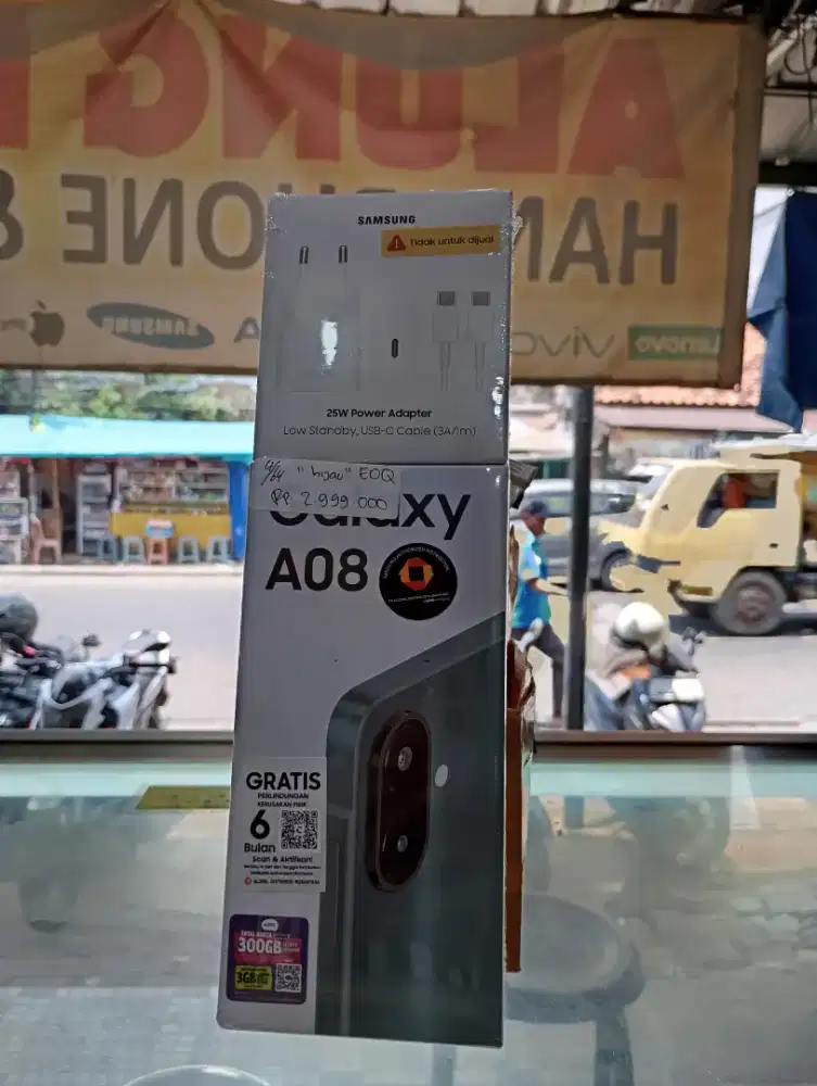 SAMSUNG A08 RAM 4GB / 64GB BARU