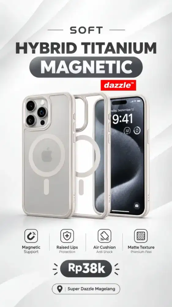 Soft Hybrid Titanium Magnetic