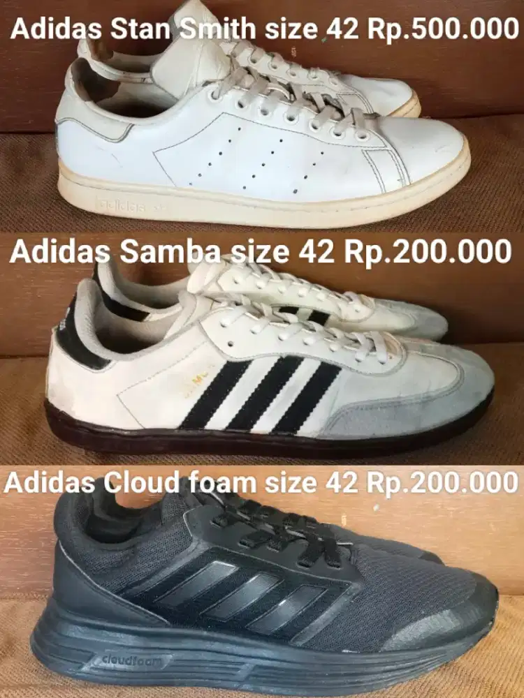 Sepatu Adidas size 42