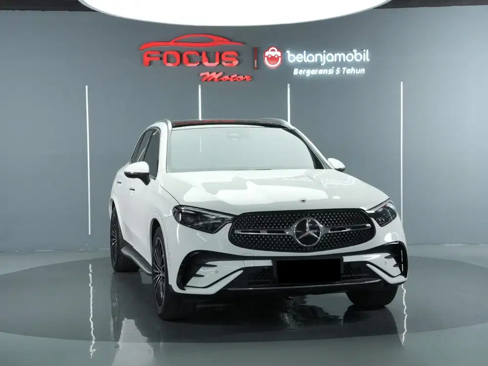 Km 16rb mercedes benz mercy glc300 amg line 2024 putih