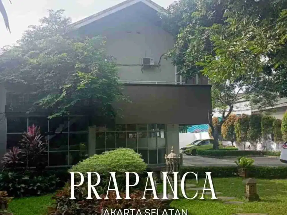 DIJUAL RUMAH DI PINGGIR JALAN UTAMA PRAPANCA - JAKARTA SELATAN - BISA UNTUK USAHA