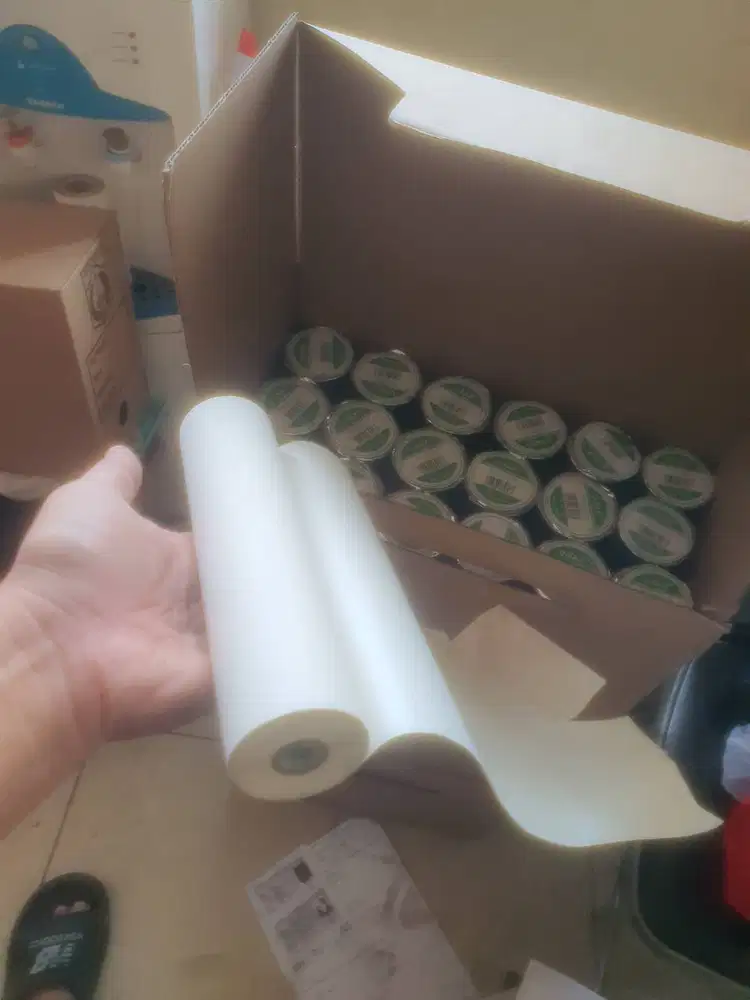 Thermal paper roll U-FAX, ukuran 210 × 50