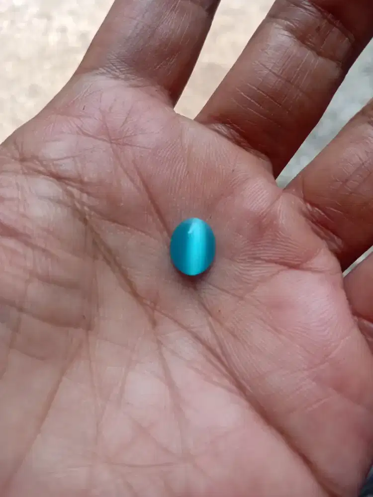 batu akik blue topaz