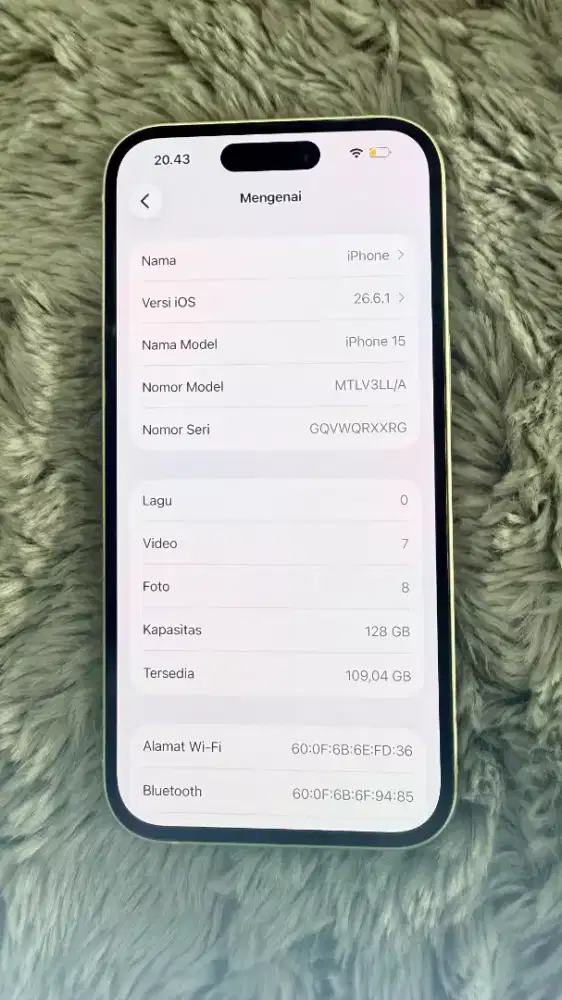 IPHONE 15-128GB-INTER