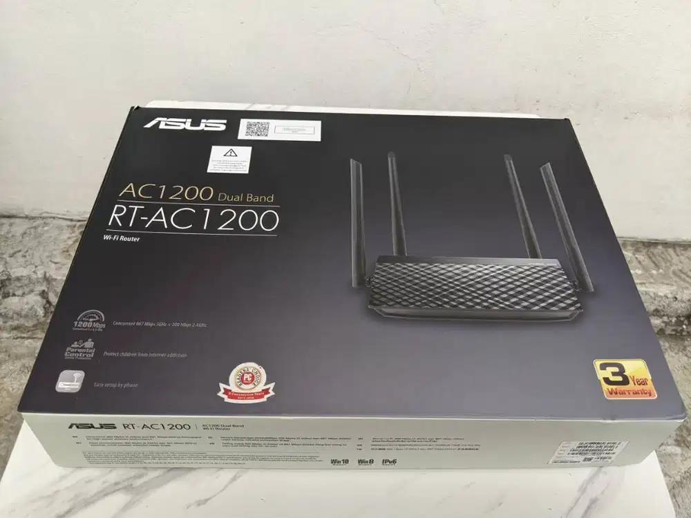 Router ASUS RT-AC1200 V2 - 5Ghz 867Mbps WiFi Dual Band Wireless