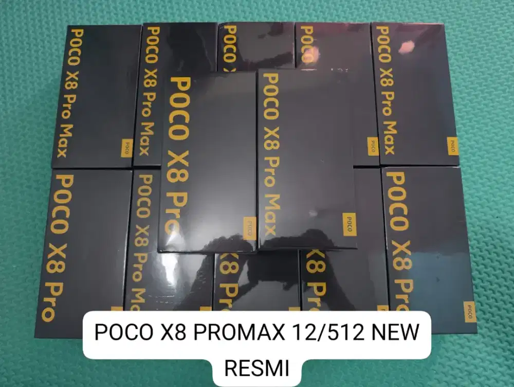 POCO X8 PROMAX 12/512 BARU GARANSI RESMI