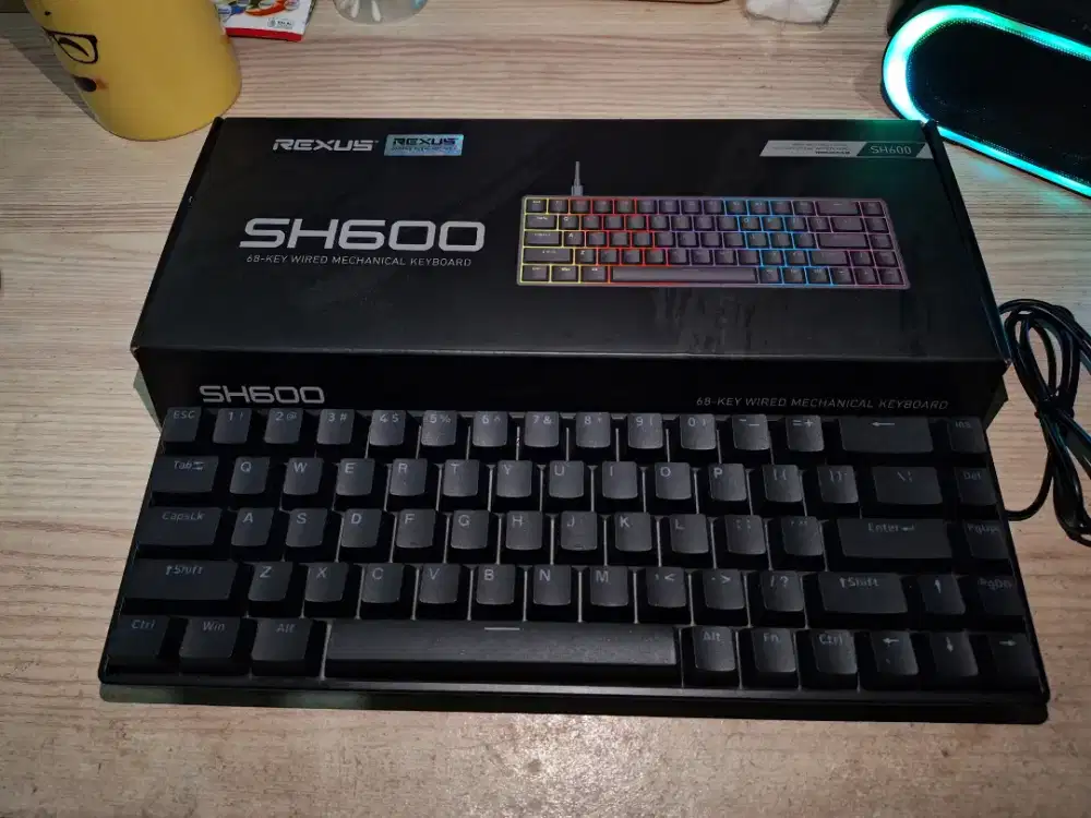 Dijual Keyboard Rexus SH600 Mechanical Keyboard