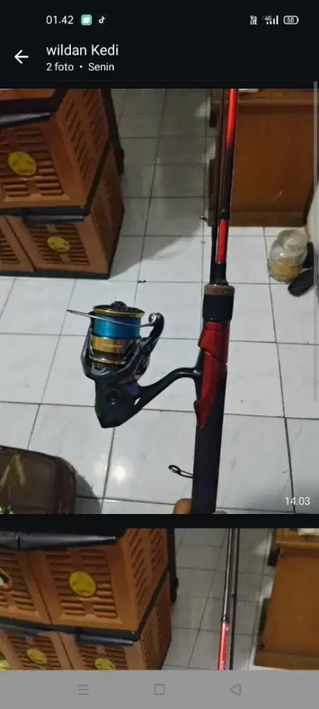 Alat pancing 1 set