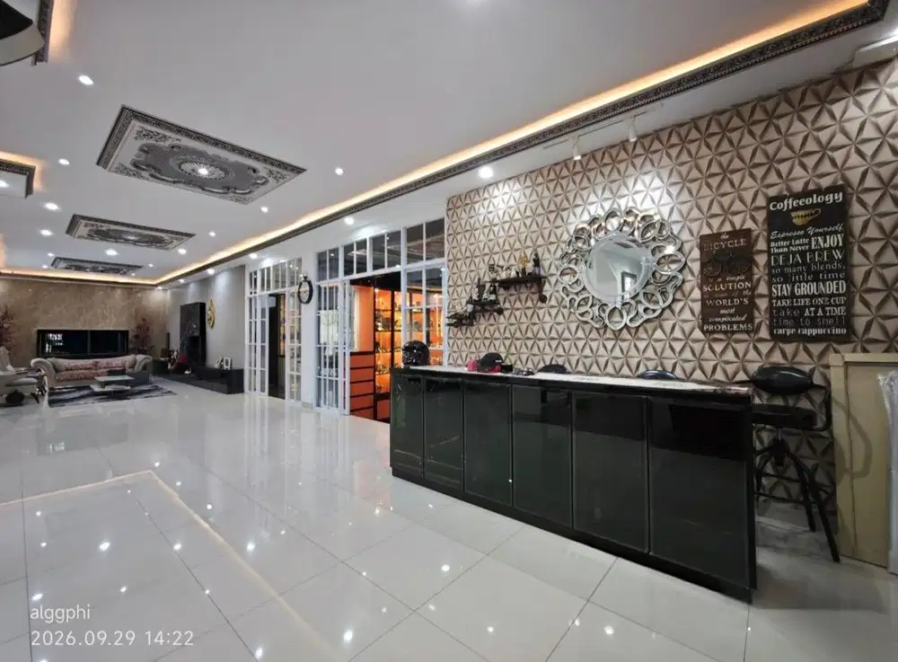 Dijual rumah  semifurnish di cluster asia tropis harapan inda bekasi