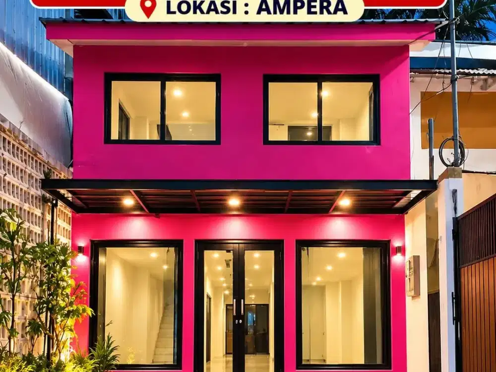DISEWAKAN TEMPAT USAHA / KANTOR – AMPERA   Lokasi: Ampera, Jakarta Selatan