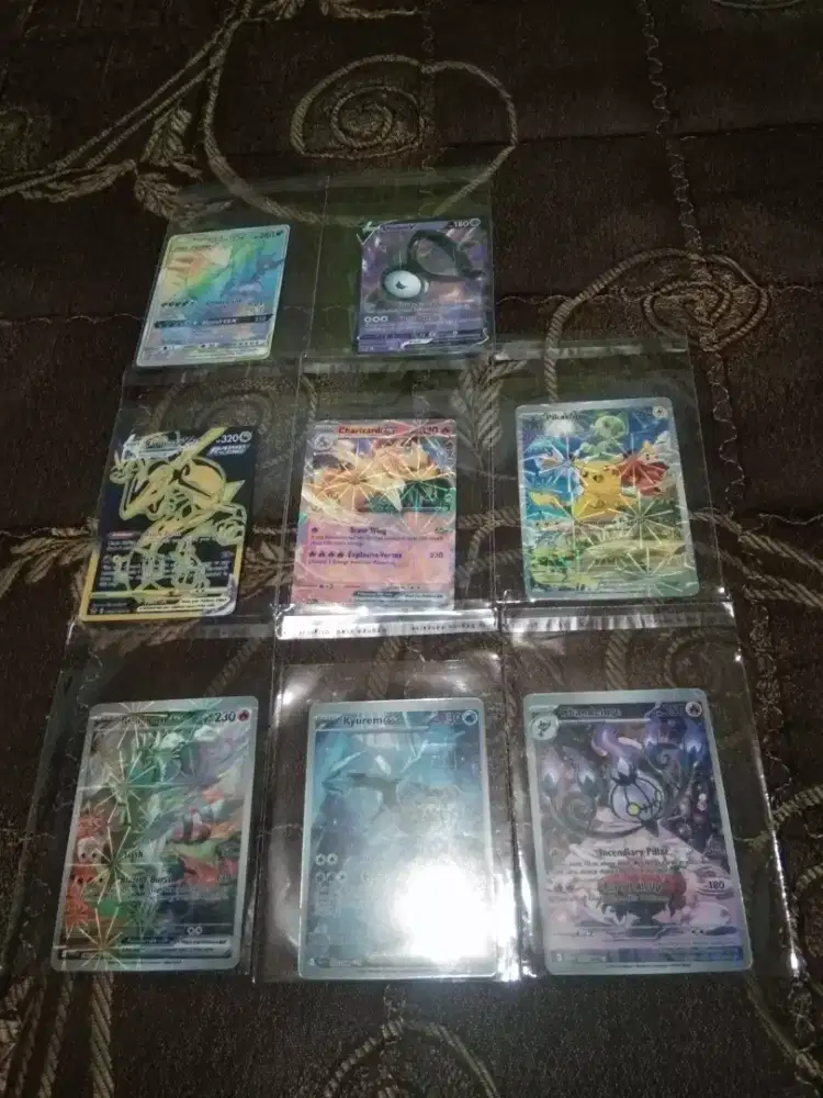 Kartu pokemon(non ORI)alias kw ya