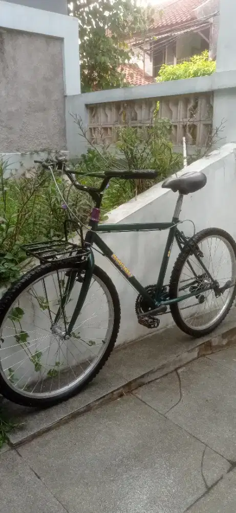 sepeda commuter bike 26 size 18 vintage classic kalcer tinggi
