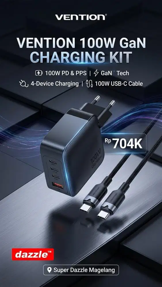 Tc vention set gandash 100 wattc to c grat