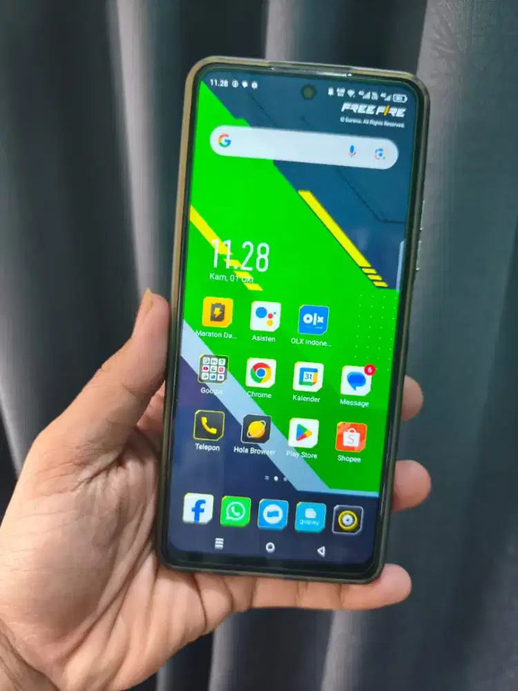 Infinix hot 40 pro ram 8+8/256 mulus