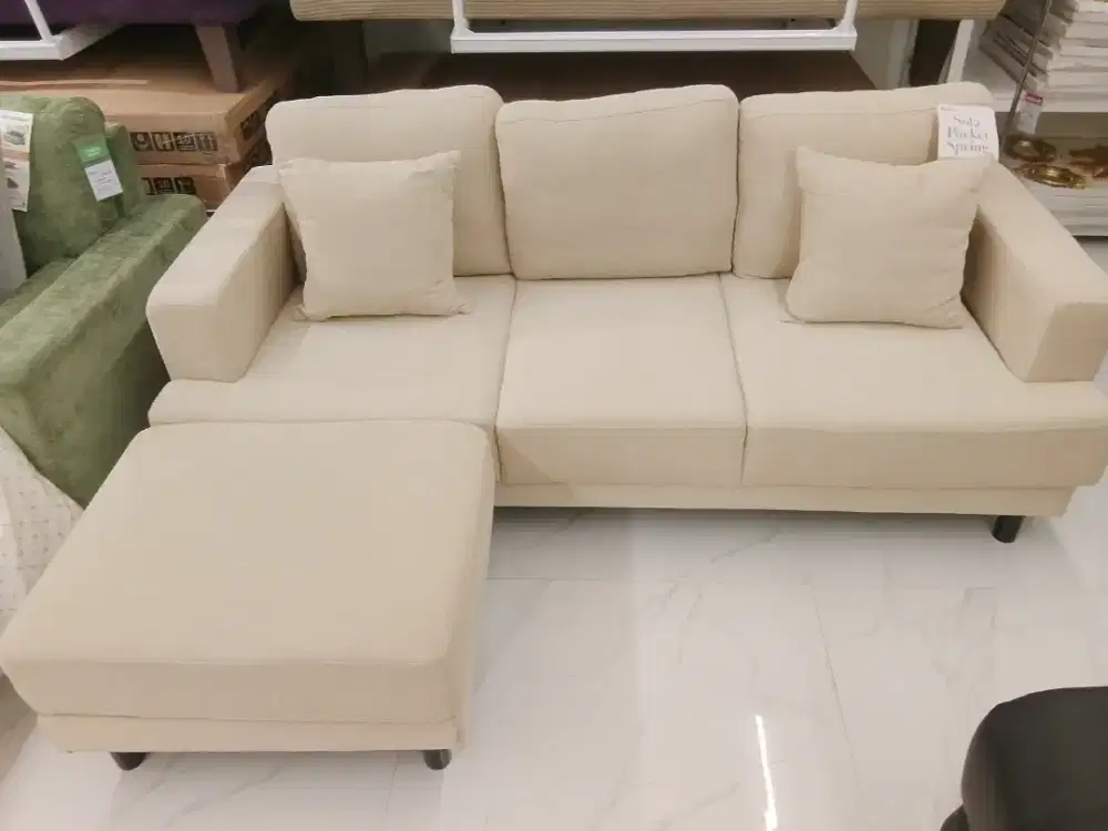 Sofa L minimalis murah Cilegon