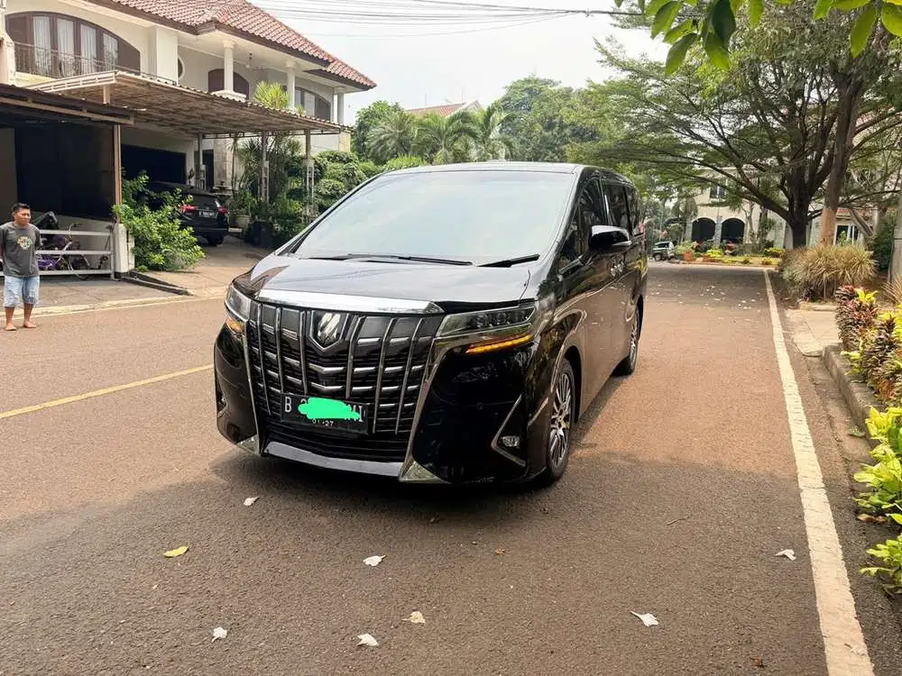 Toyota Alphard 2017 Bensin