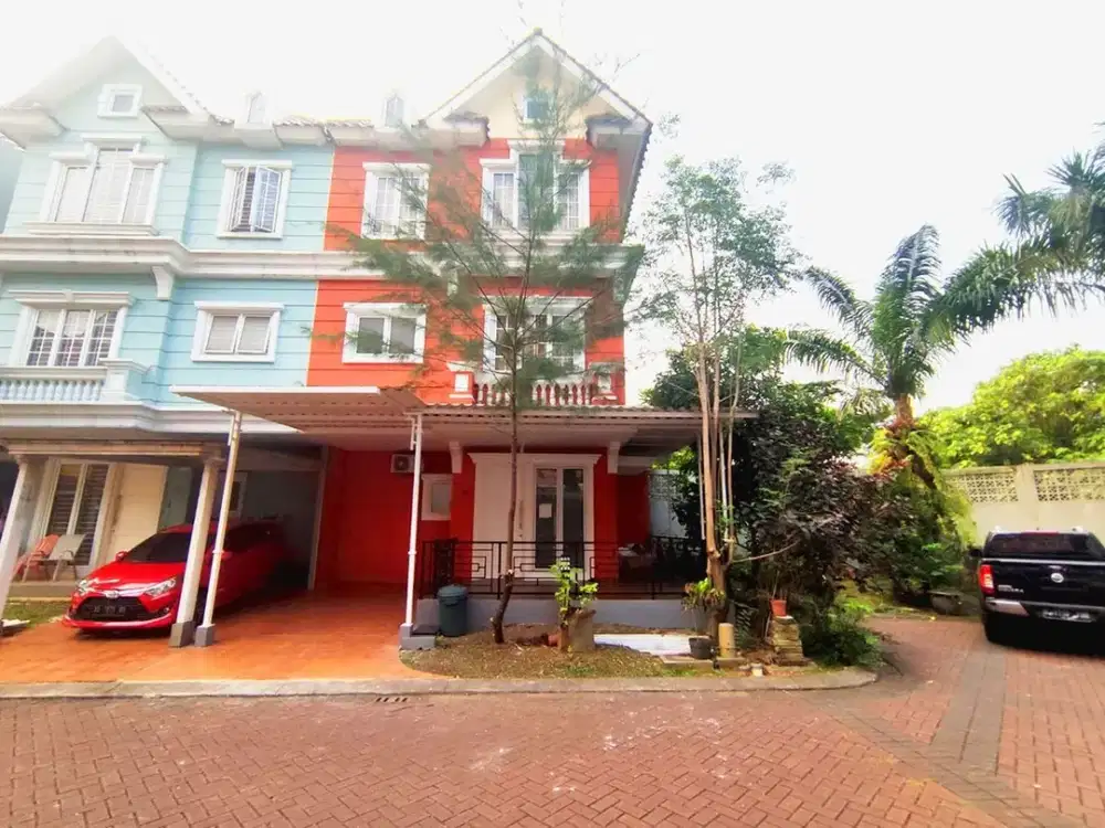 Dijual atau Disewakan Rumah Hoek Fully Furnished di Cluster Omaha Village Gading Serpong