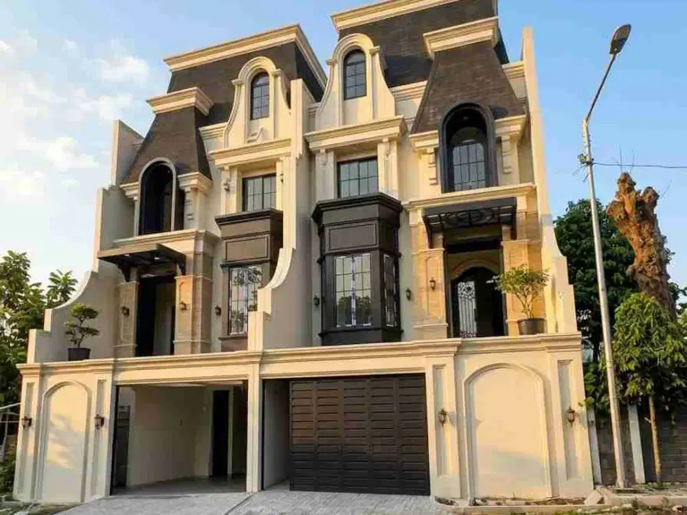 RUMAH DIJUAL 4 LANTAI BANGUNAN BARU SI CIGANJUR JAKARTA SELATAN