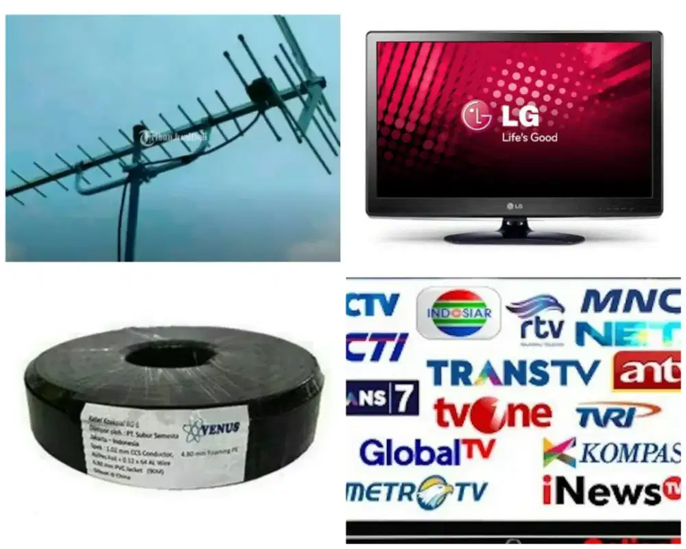 Ahli Pasang Antena TV Siaran Lokal