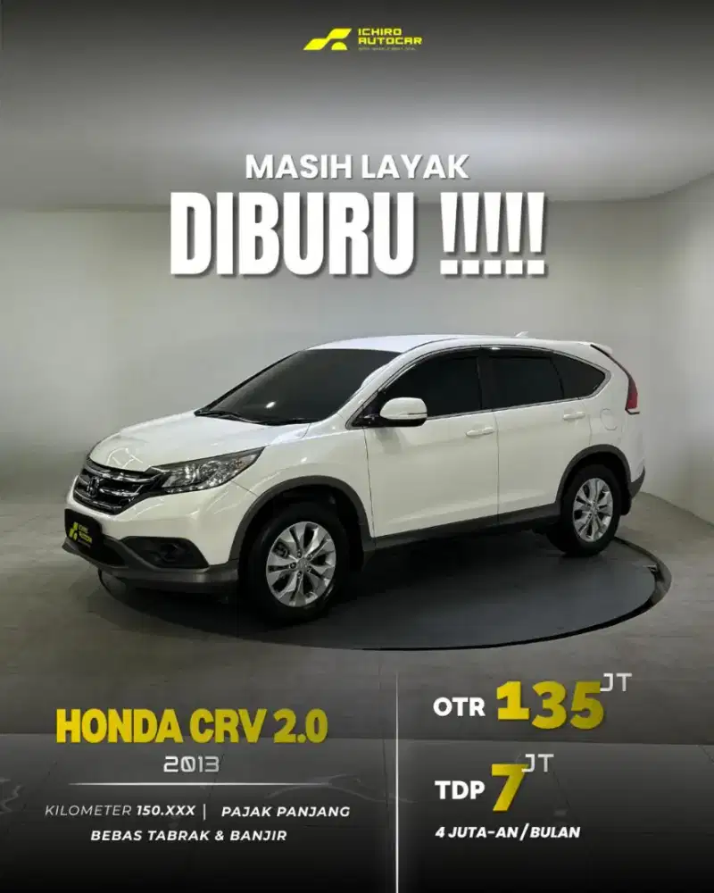[FREE GARANSI 1TH] HONDA CRV 2.0 2013