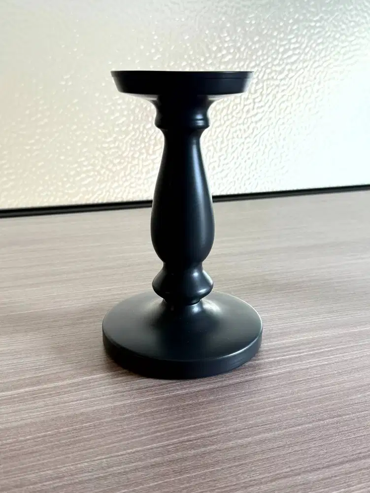 IKEA Tempat Lilin Hitam / Candle Holder Estetik
