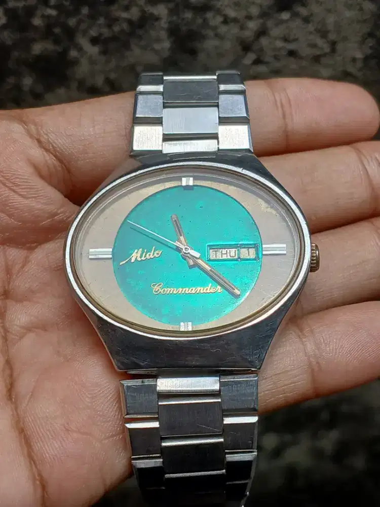 jam tangan mido antik merek opal