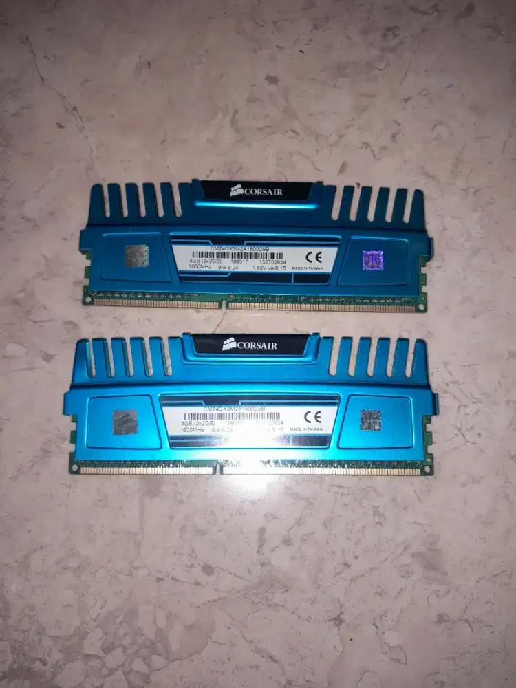 Corsair Vengeance DDR3 4GB (2x2GB) PC12800