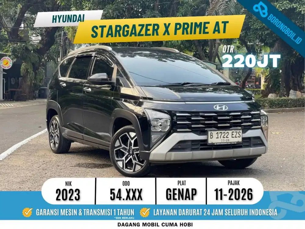 TERMURAH || Hyundai Stargazer X Prime ivt Capt Seat 2023