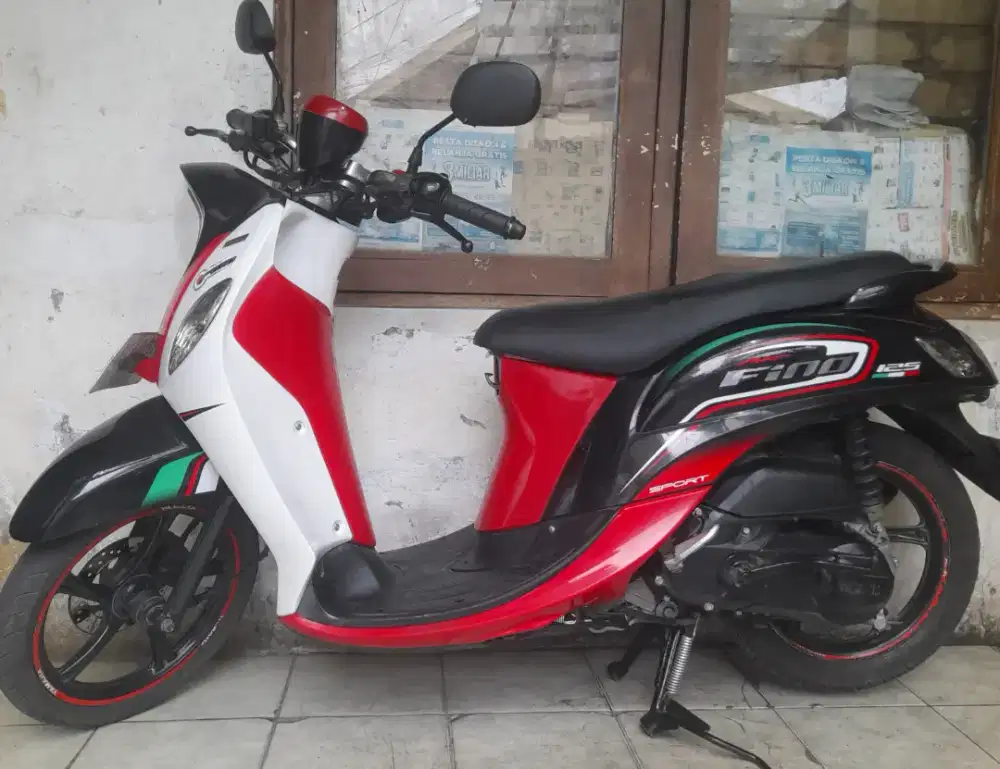 Yamaha Fino 2016 blue core 125 cw asli LED B dki tangan 1 pajak pnjg