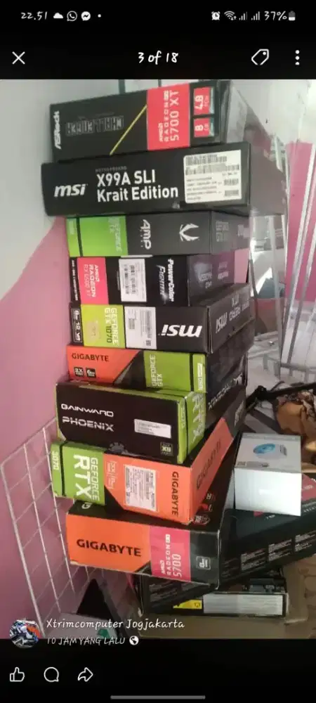 Box VGA MB Casing ROG