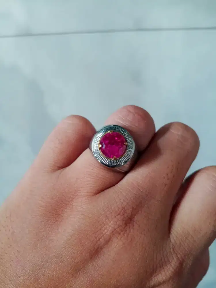 Batu Akik Cincin Ruby
