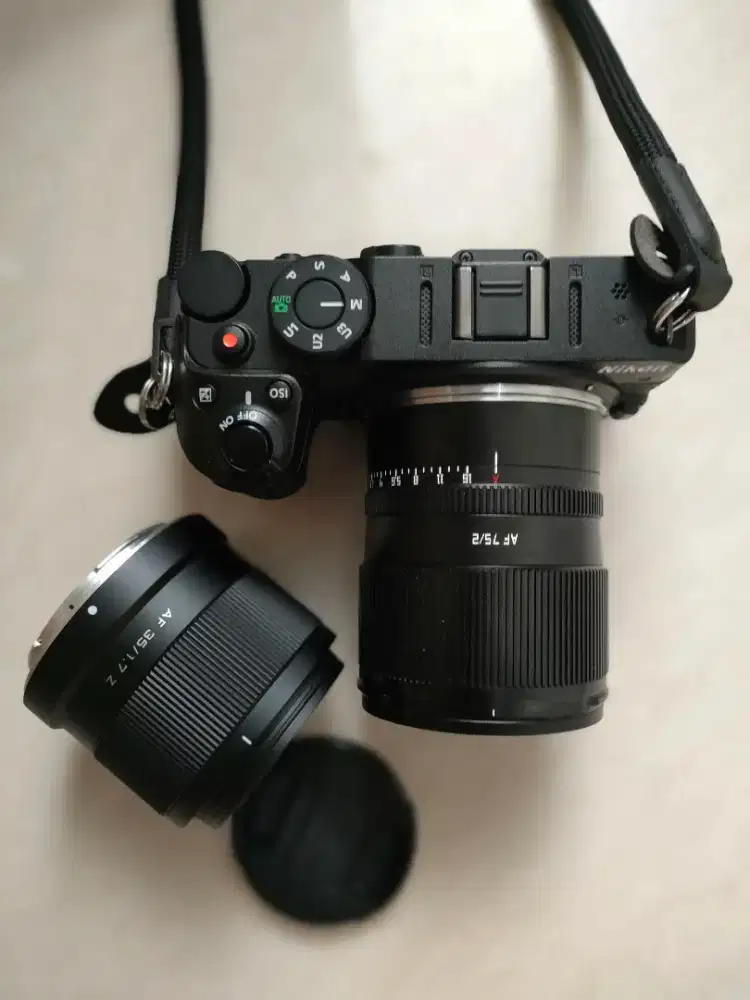 Nikon Z30 Body Like new
TT Artisan 75mm F2 Autofocus
Viltrox 35mm F1.4