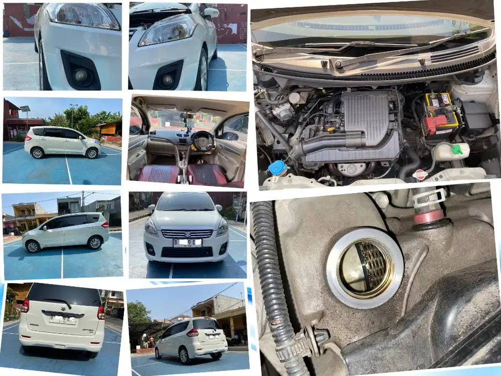 Dijual Ertiga GX Putih 2015 M/T Tangan Pertama