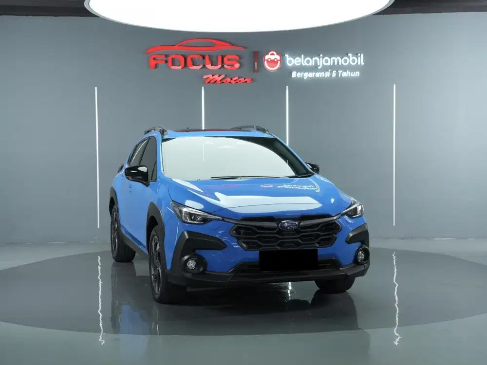 Subaru crosstrek eyesight awd 2023 biru pajak panjang plat blank