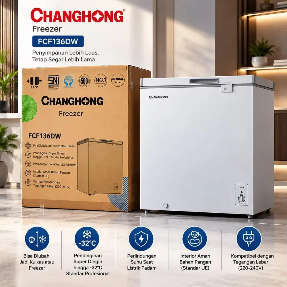 DIJUAL CEPAT FREEZER BS KULKAS