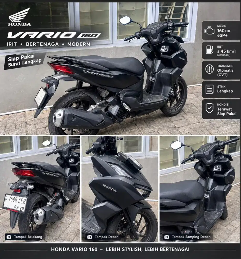 Dijual Motor VARIO 160