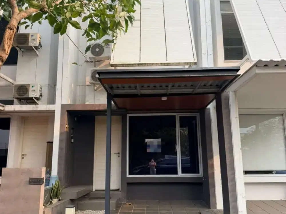 Dijual rumah BSD luas 40meter  4x10 tabebuya semi furnish