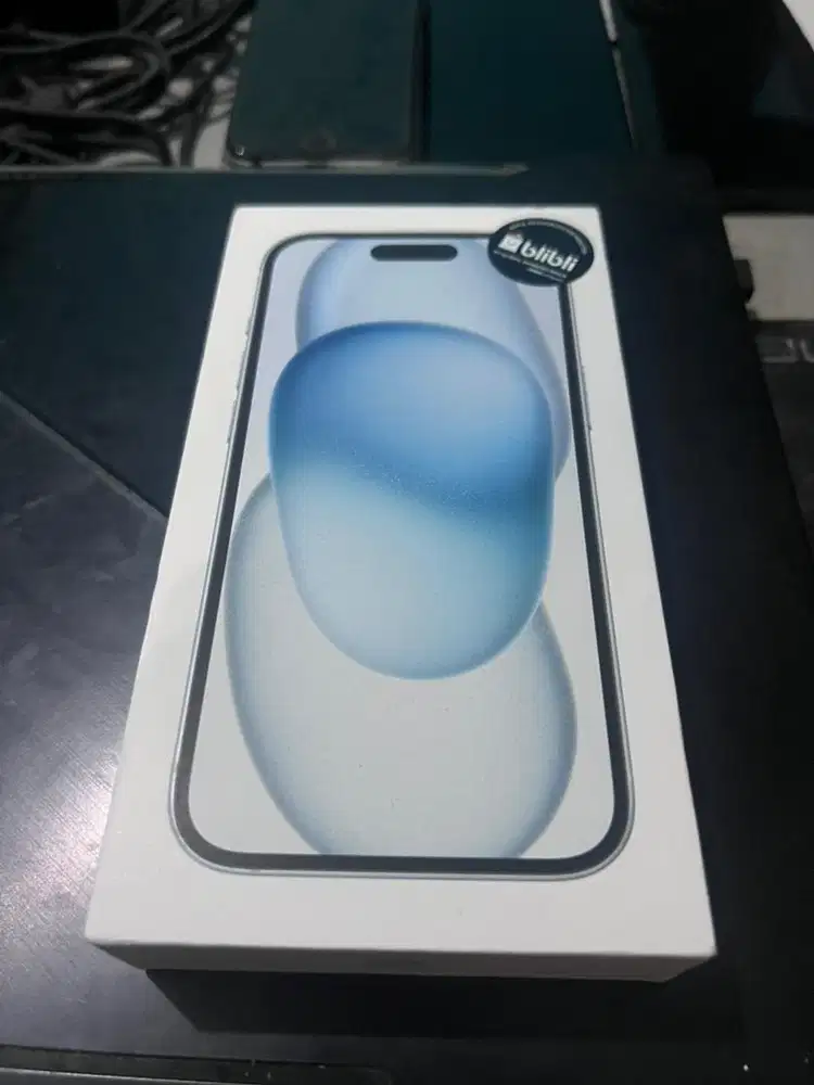 Iphone 15 128GB BLUE GARANSI RESMI NEW SEGEL PERAWAN (NETT)