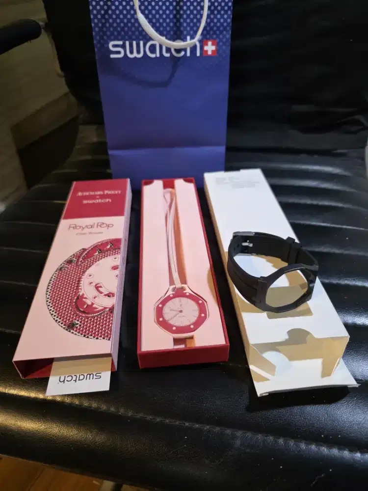 Dijual Royal pop swatch X Audemars Piguet Otto Rosso